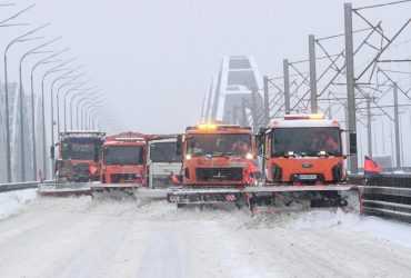 Severe weather in Kyiv