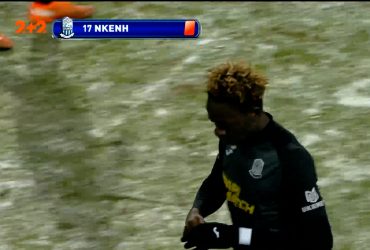 Динамо - Олімпік - 1:1. Відео вилучення Нкенга