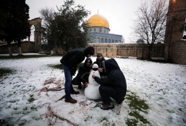 Jerusalem sees snow first in six years