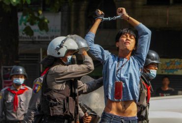 Protests in Myanmar