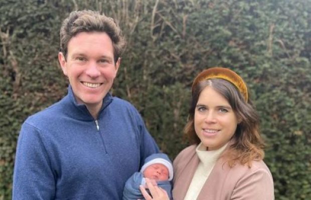 Принцеса Євгенія вперше показала новонародженого сина і назвала його ім'я (фото)