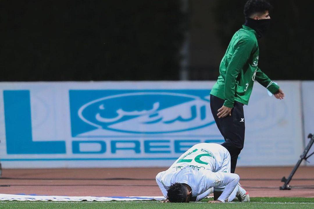 Султан Мендаш не реализовал стопроцентный момент / фото instagram.com/saudiproleague Султан Мендаш не реализовал стопроцентный момент / фото instagram.com/saudiproleague