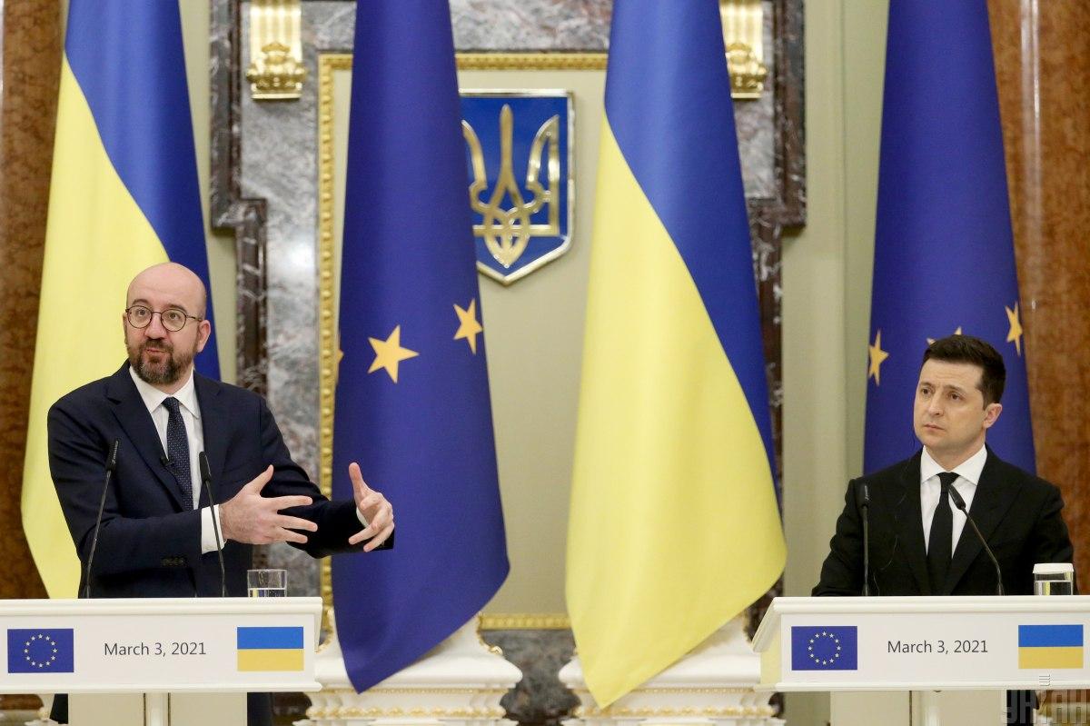 Шарль Мішель приїхав до України / УНІАН, В'ячеслав Ратинський Шарль Мішель приїхав до України / УНІАН, В'ячеслав Ратинський
