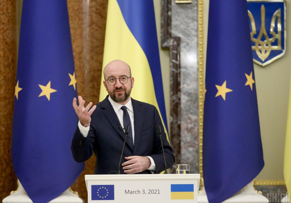 Мишель назвал дату введения шестого пакета санкций против РФ \ УНИАН, Вячеслав Ратынский Мишель назвал дату введения шестого пакета санкций против РФ \ УНИАН, Вячеслав Ратынский