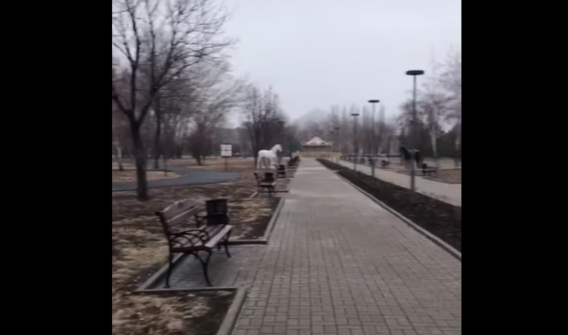 Донецьк в окупації / скріншот Донецьк в окупації / скріншот