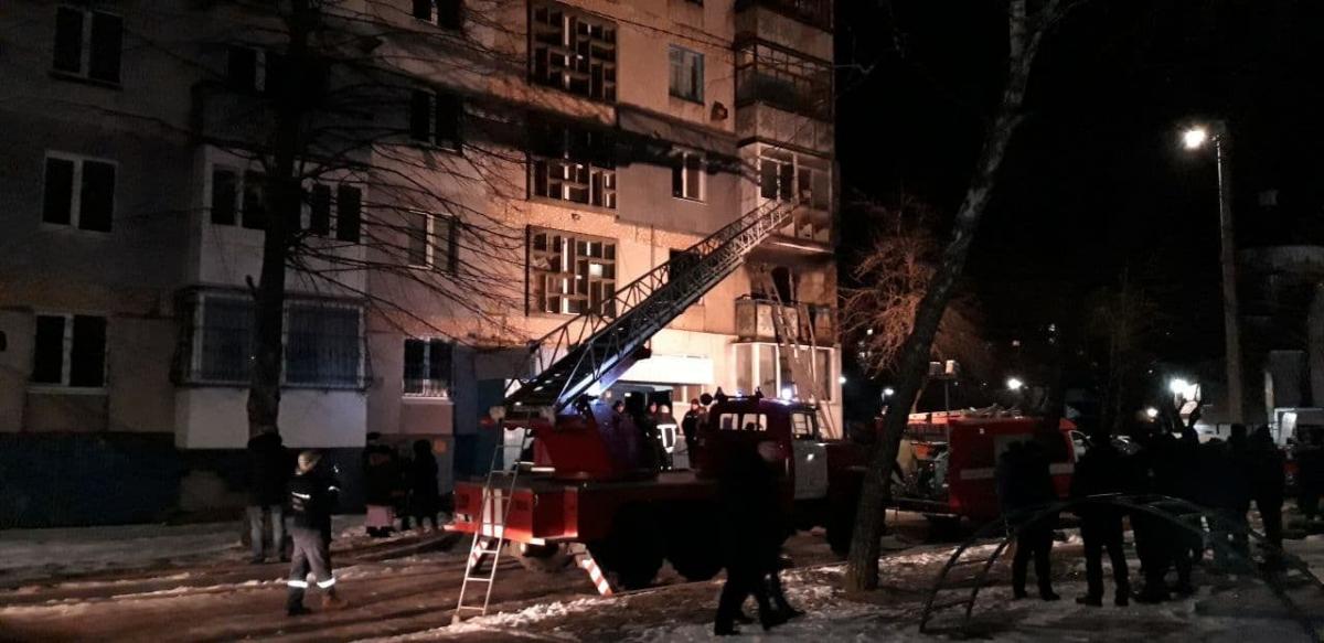 Місце вибуху у Кропивницькому / фото ДСНС Місце вибуху у Кропивницькому / фото ДСНС
