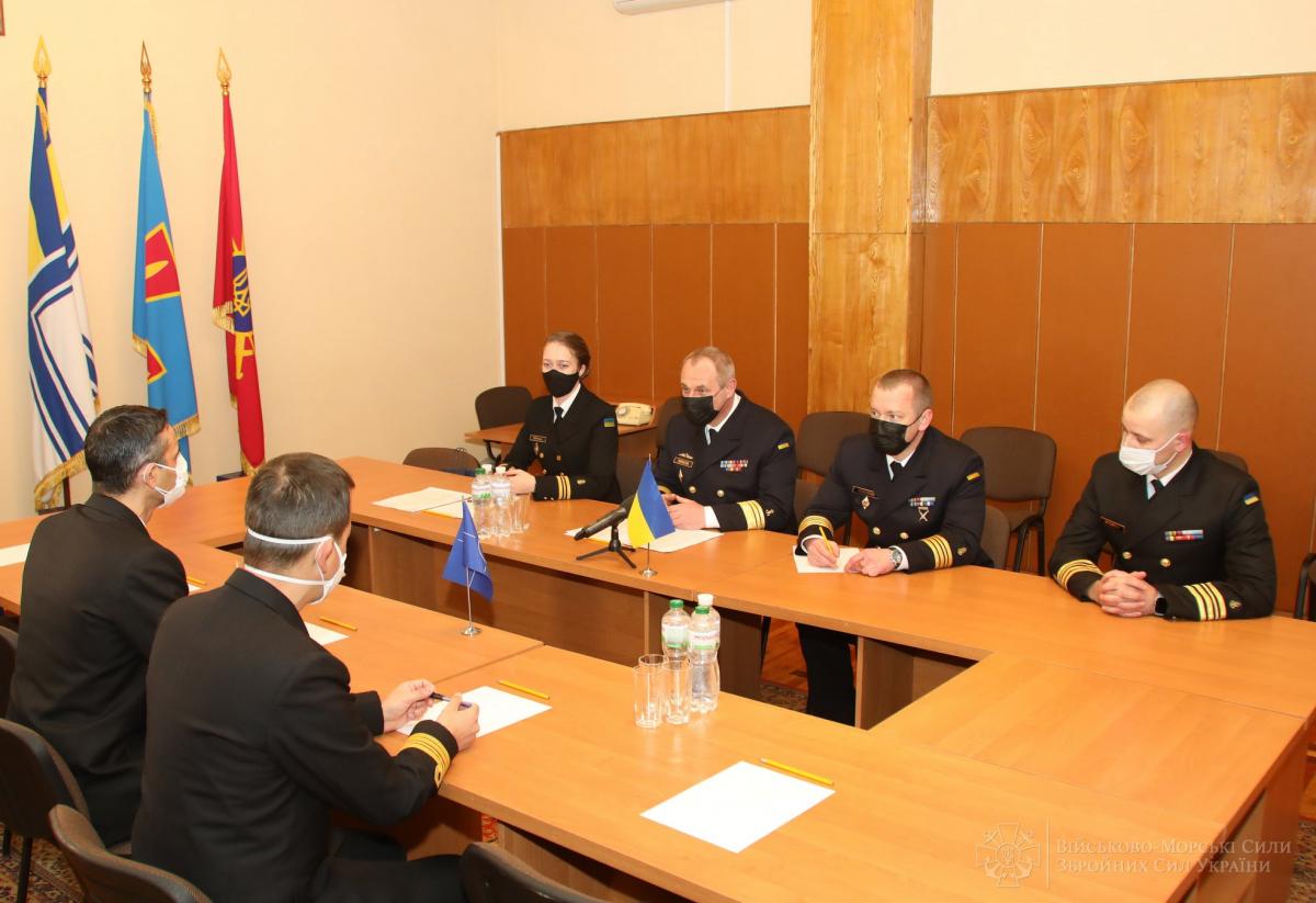 Руководители ВМС Украины поговорили с представителями НАТО / фото facebook.com/navy.mil.gov.ua