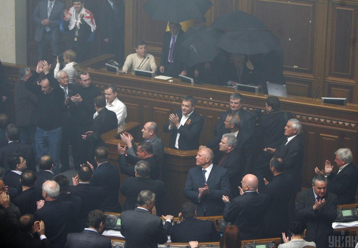 Ратификация Харьковских соглашений в 2010 году / Фото УНИАН