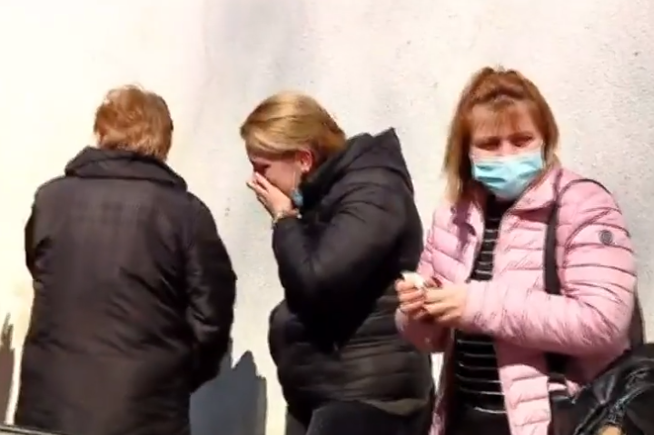 Девушку на реанимобиле доставили в клинику Тбилиси из Ахалциха / скриншот с видео
