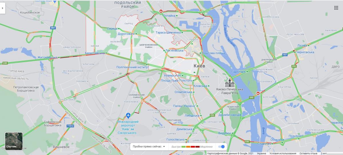 скріншот Google Maps скріншот Google Maps