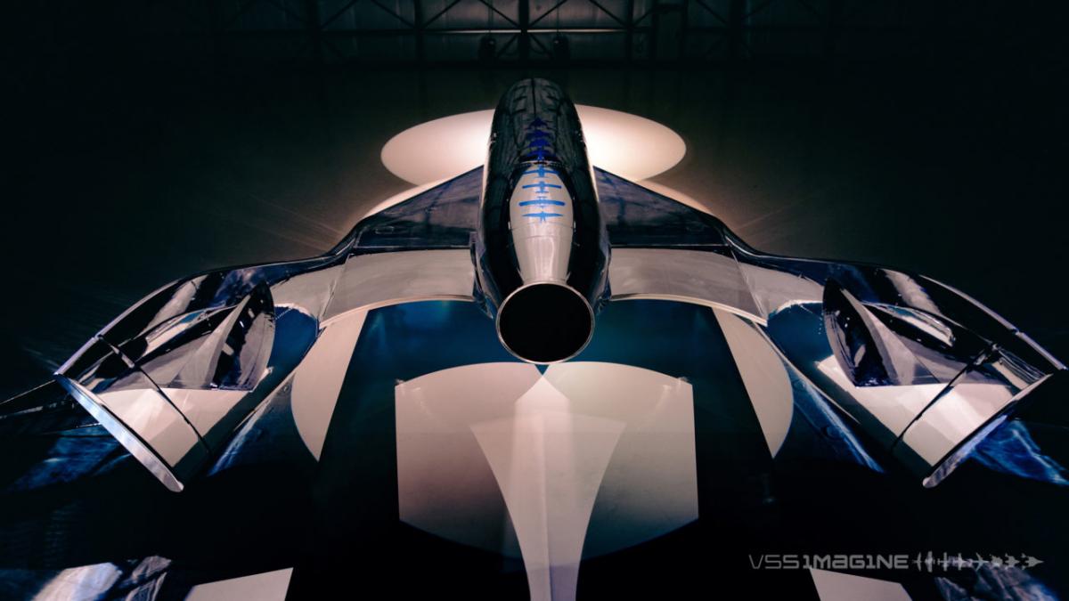 Космоплан VSS Imagine / фото Virgin Galactic Космоплан VSS Imagine / фото Virgin Galactic