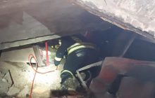 В Николаевской области в результате взрыва под железобетонной плитой оказался человек (фото)