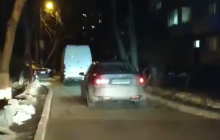 "GTA в Киеве": вооруженный мужчина похитил автомобиль и скрылся (видео)