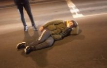 Под Киевом джип сбил 15-летнего парня на переходе и попал на видео