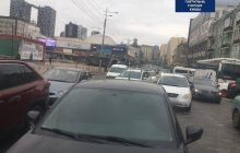 В центрі Києва сталась аварія, рух на Великій Васильківській паралізовано (фото)