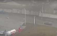 Под Днепром BMW на бешеной скорости сбил девушку: тело отбросило на десятки метров (видео)