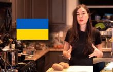 Саша Грей приготовила украинский борщ и сняла это на видео