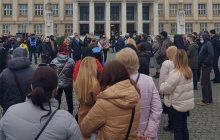 "Вибірковий карантин": у центрі Ужгорода підприємці влаштували протест (фото)
