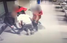 Появилось видео избиения ромами бойца АТО на Закарпатье