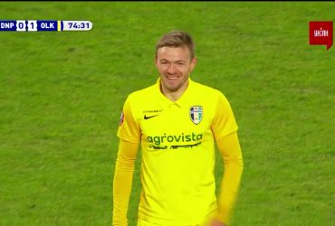 Дніпро-1 – Олександрія - 0:1. Відео вилучення Гречишкіна