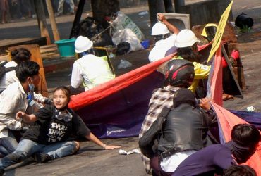Myanmar’s protests continue, security forces start to shoot
