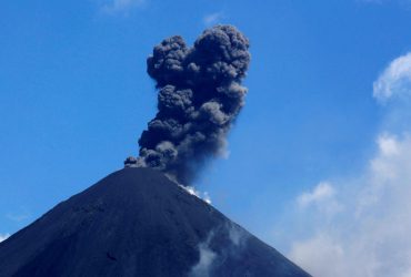 Eruption of Guatemala's Pacaya volcano