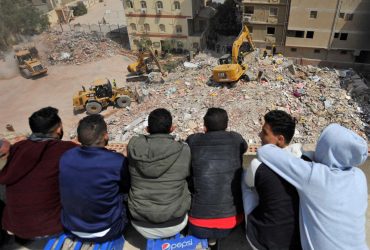 Building collapses in Egypt's Cairo