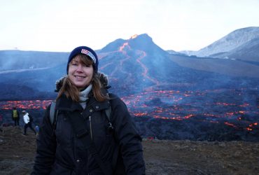 Icelandic volcano spewing lava becomes tourist attraction