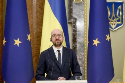 Ο Charles Michel τόνισε την ανάγκη να συνεχιστεί η προμήθεια όπλων στην Ουκρανία / photo UNIAN, Vyacheslav Ratynskyi