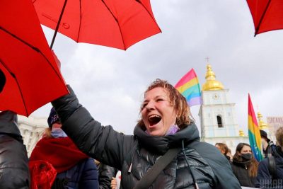 Pictures Women's March in Kyiv 08 March 2021