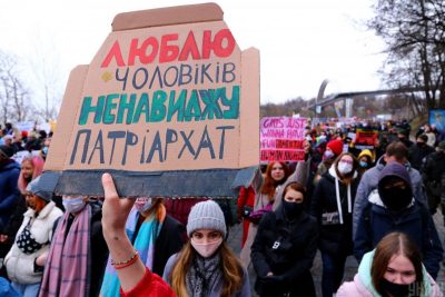Pictures Women's March in Kyiv 08 March 2021