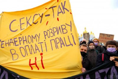 Pictures Women's March in Kyiv 08 March 2021
