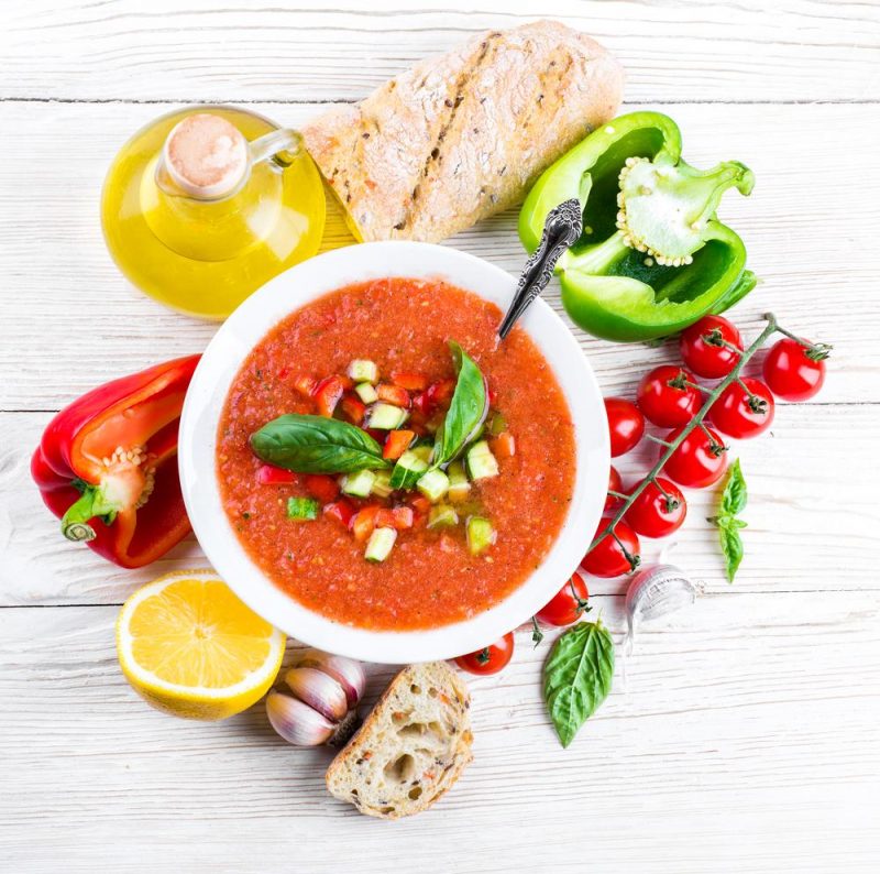 Гаспачо (холодный томатный суп) - пошаговый рецепт с фото на Готовим дома