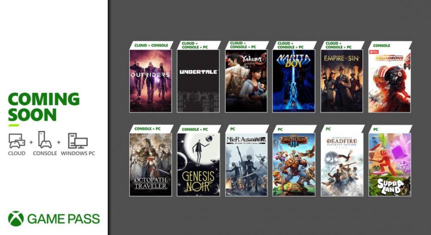 До конца марта подписчики Xbox Game Pass получат бесплатно 11 игр