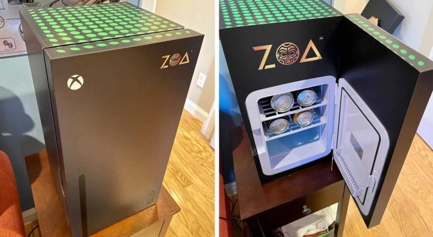 Дуэйн "Скала" Джонсон дарит знаменитостям мини-холодильники в стиле Xbox