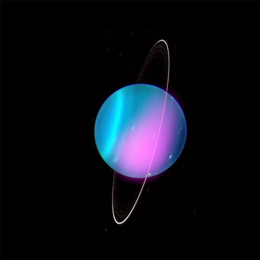 Уран в рентгеновском диапазоне выглядит необычно / NASA/CXO/University College London/W. Dunn Уран в рентгеновском диапазоне выглядит необычно / NASA/CXO/University College London/W. Dunn
