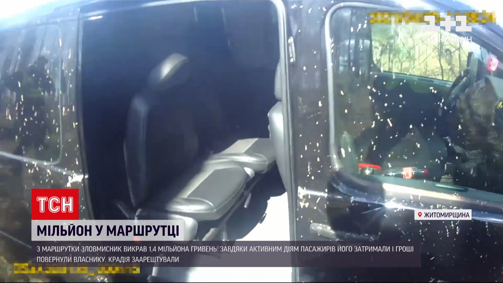 Злодія затримали / скріншот з відео Злодія затримали / скріншот з відео