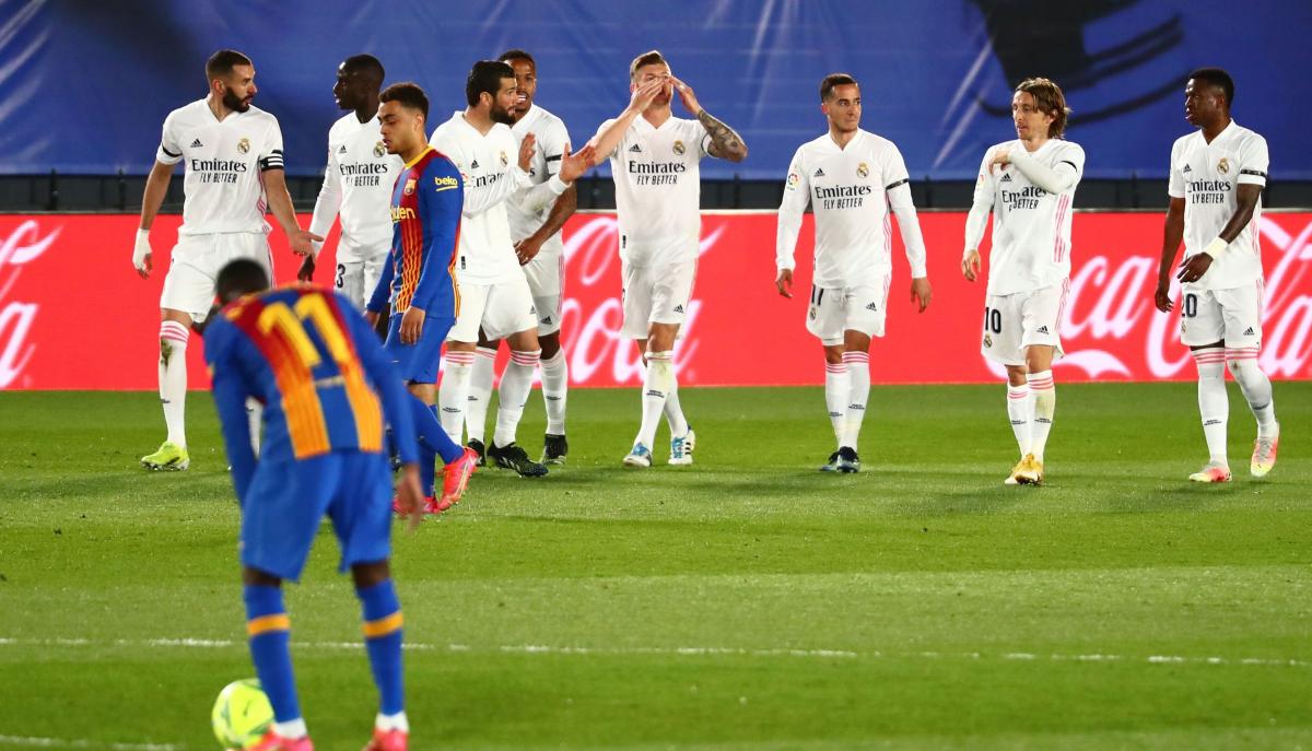 Реал забил дважды в первом тайме / фото REUTERS