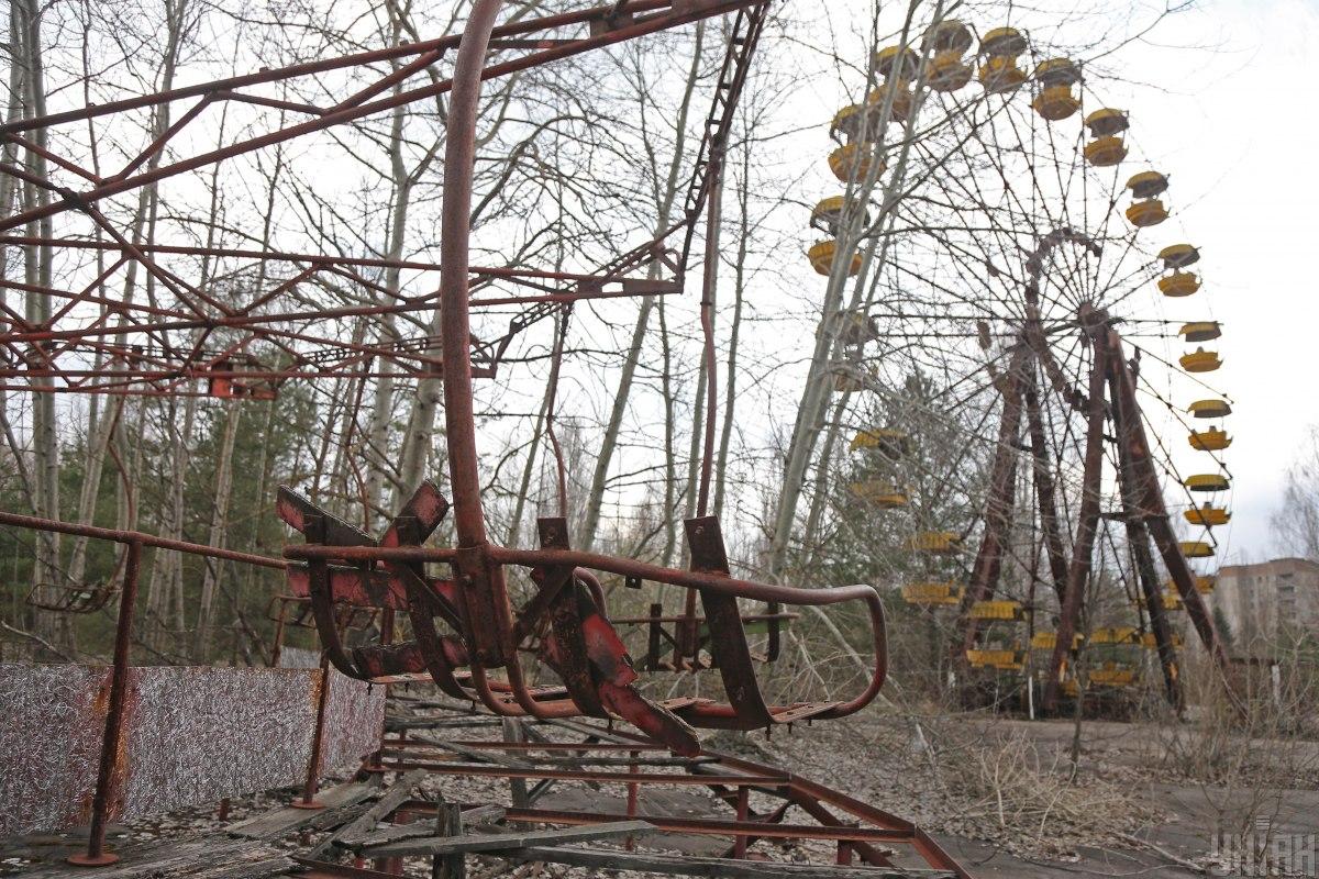 Парк атракціонів в Прип'яті / фото УНІАН Парк атракціонів в Прип'яті / фото УНІАН