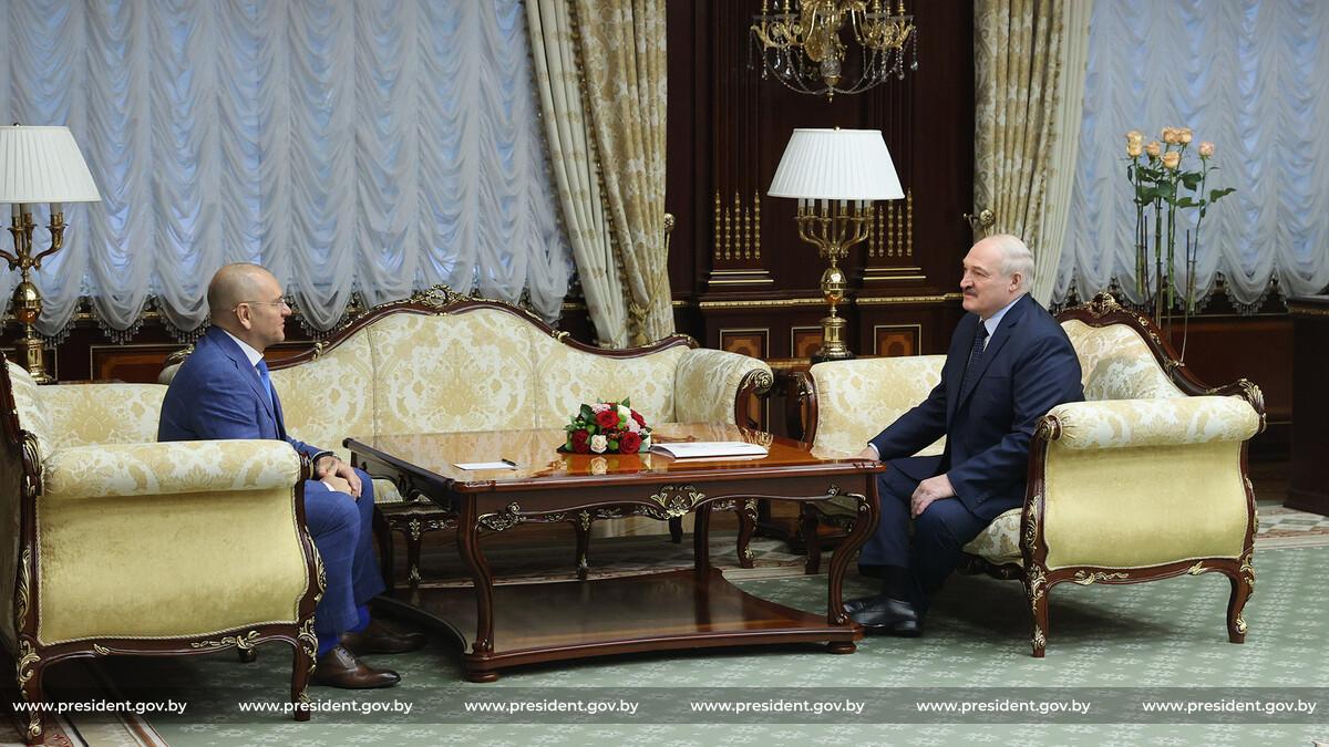 Шевченко і Лукашенко під час зустрічі / фото прес-служби Лукашенка Шевченко і Лукашенко під час зустрічі / фото прес-служби Лукашенка