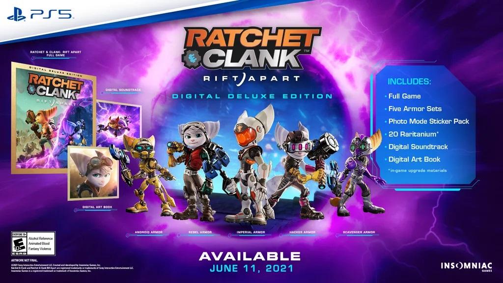 Расширенное цифровое издание Ratchet & Clank: Rift Apart / фото blog.playstation.com Расширенное цифровое издание Ratchet & Clank: Rift Apart / фото blog.playstation.com