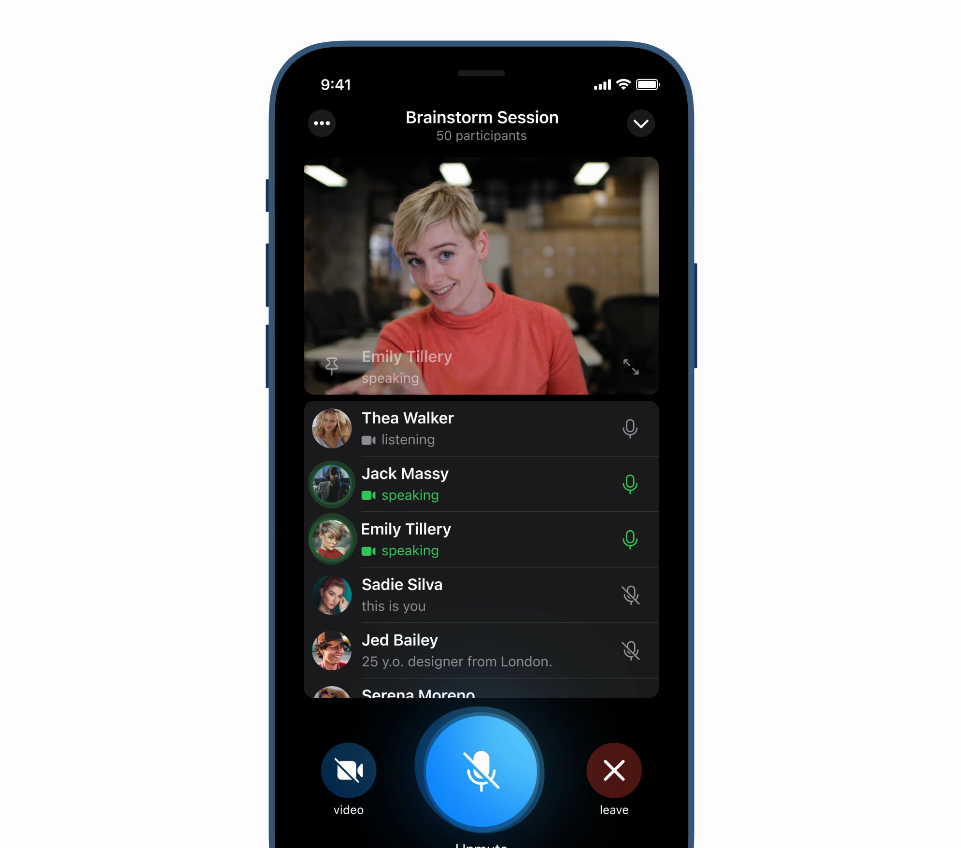 Telegram cтанет средством проведения видеоконференций / Telegram Telegram cтанет средством проведения видеоконференций / Telegram