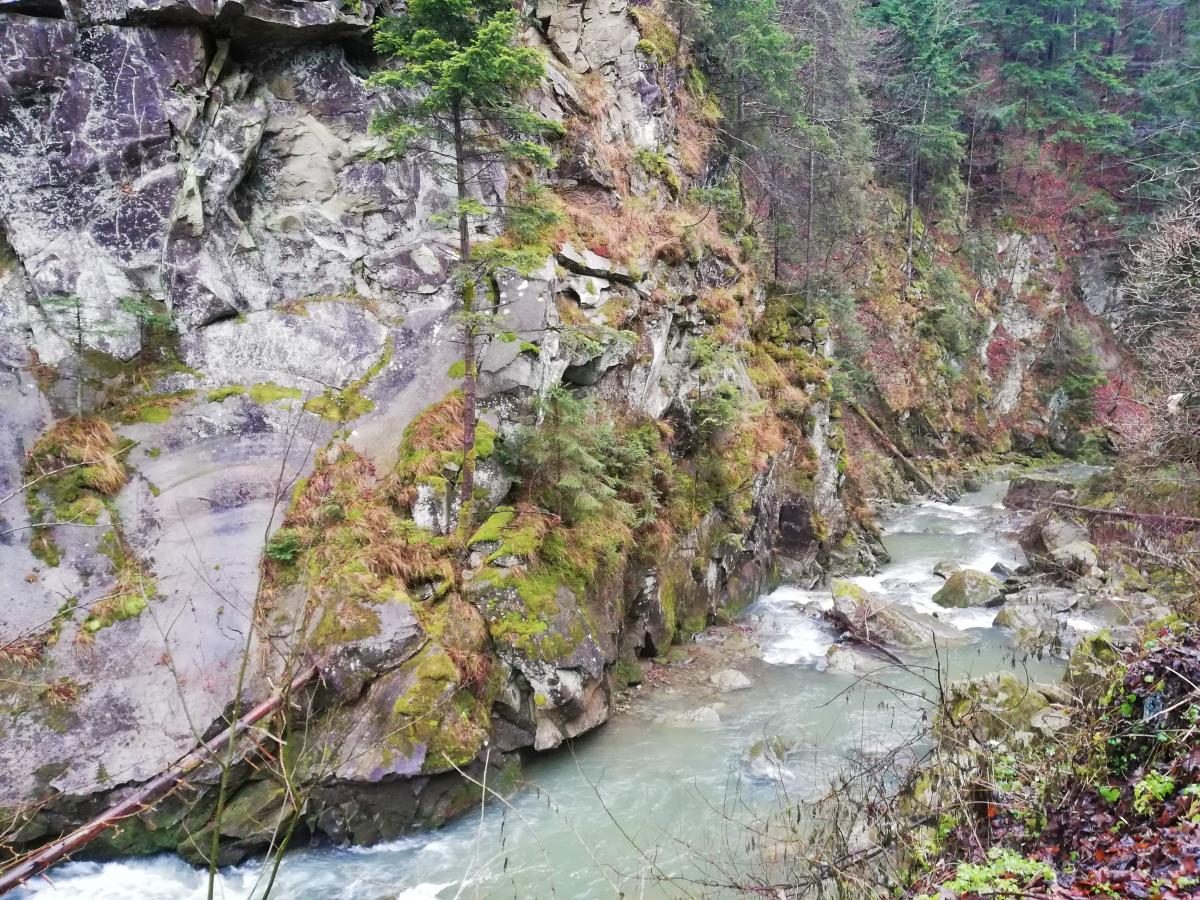 Фото Поход к водопаду Каменка в нацпарке «Сколевские Бескиды» 17 апреля 2021
