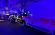 В Одессе произошло ДТП с участием "скорой", есть пострадавший (фото)