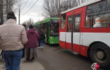 В Николаеве из-за локдауна случился транспортный коллапс