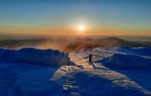 Зима в горах продолжается: в Карпатах ударил мороз до -11° (фото)