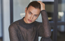Ирина Шейк в белье поразила изгибами своего тела