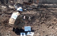 СЦКК показал последствия минометного обстрела Водяного боевиками (фото)