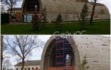 У парку на столичній Оболоні реставрують кесон "сталінського метро" (фото)