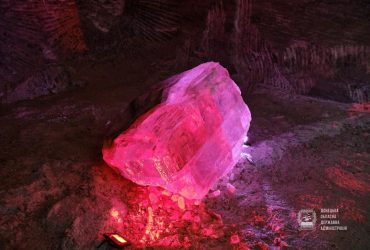 An underground tourist route in a salt mine is being launched in the Donetsk region (photo)